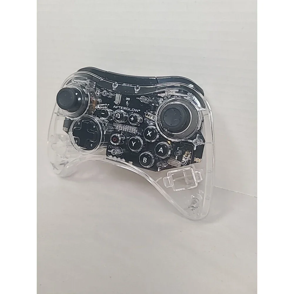 Afterglow Clear Pro Controller PDP 085-018 for Nintendo Wii U